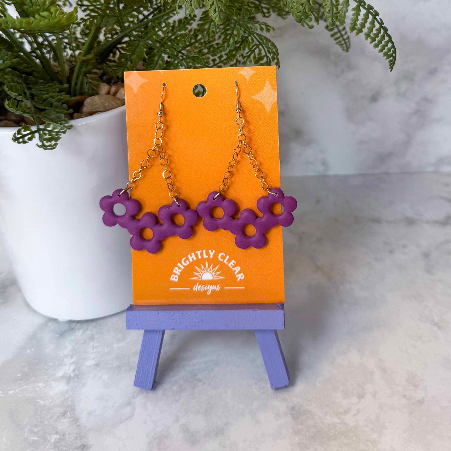 Flower Swing Earrings