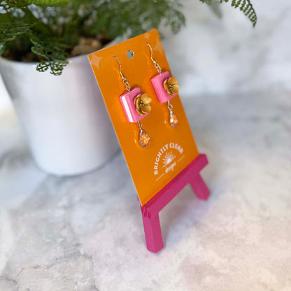 Book Earrings