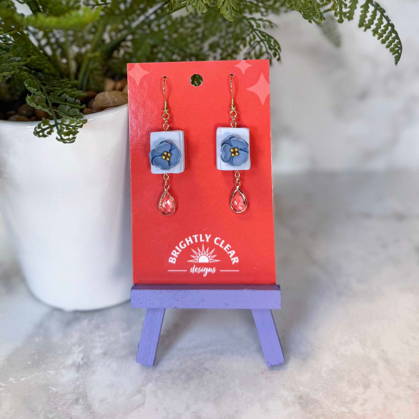 Book Earrings