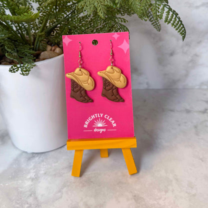 Boots & Hat Earrings