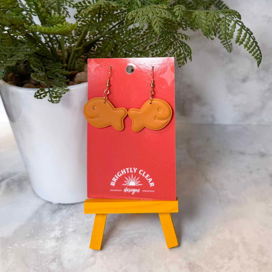 Goldfish Earrings - Large