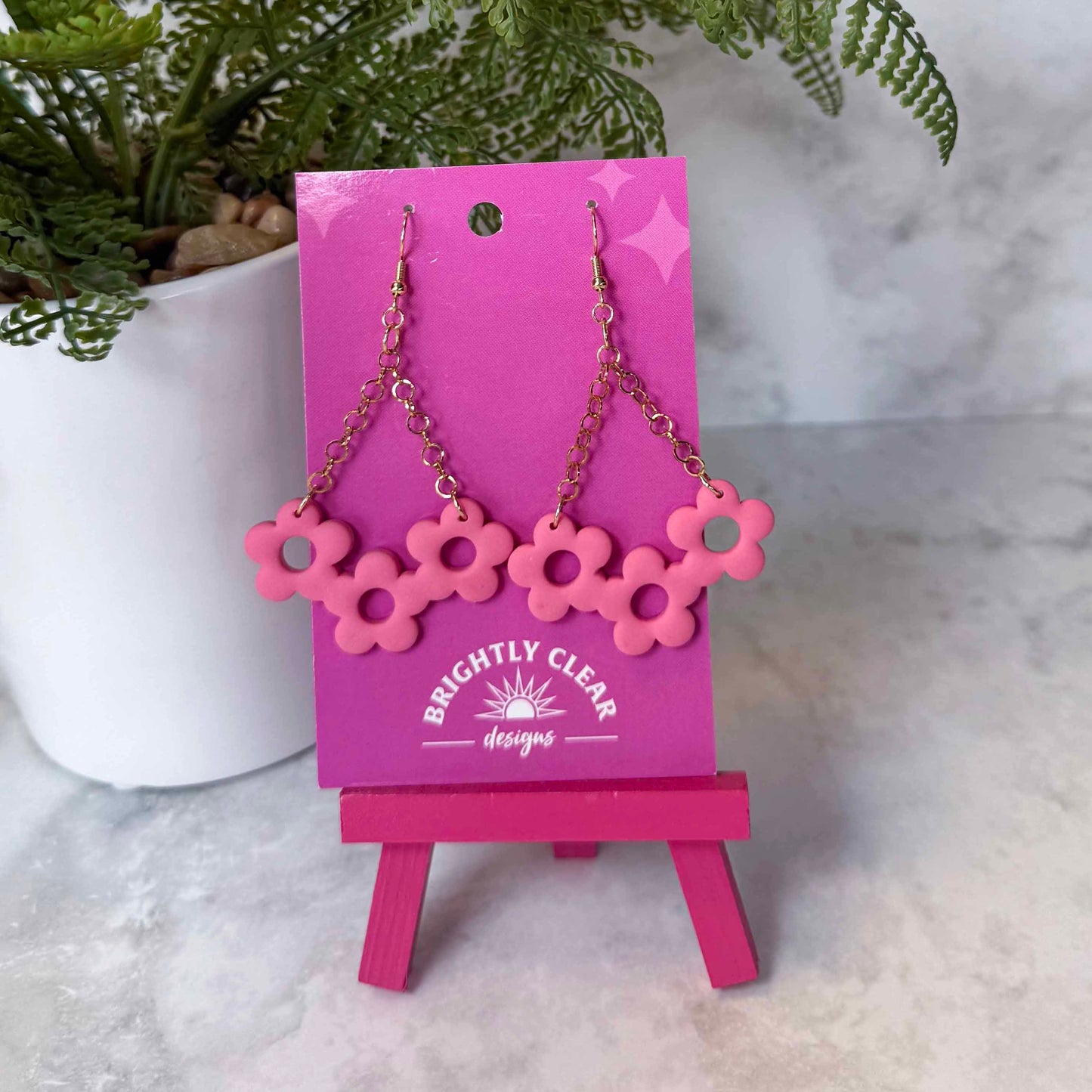 Flower Swing Earrings