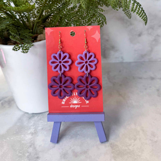Paper Flowers Earrings