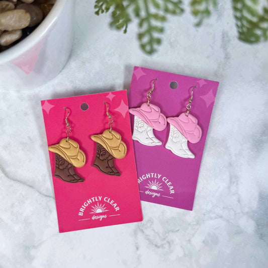 Boots & Hat Earrings